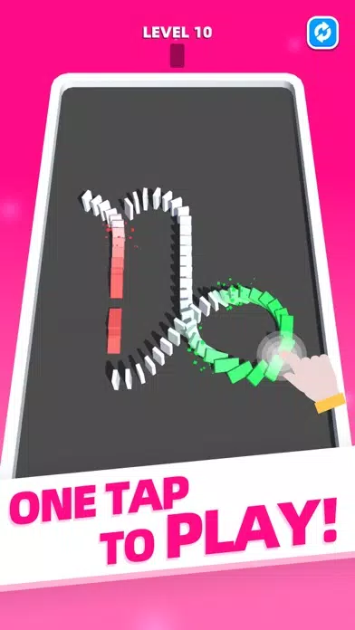 Capturas de tela do Color Blocks 3D!
