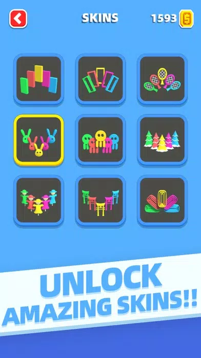 Capturas de tela do Color Blocks 3D!