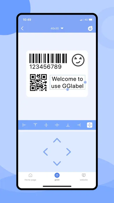 Tangkapan layar GGlabel
