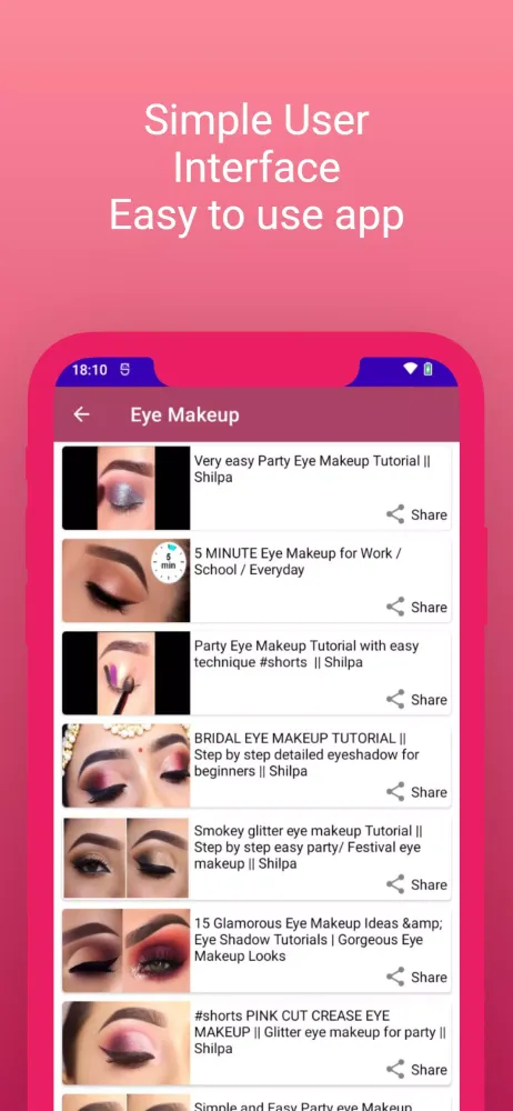 Скриншоты Makeup Video Tutorial 2024