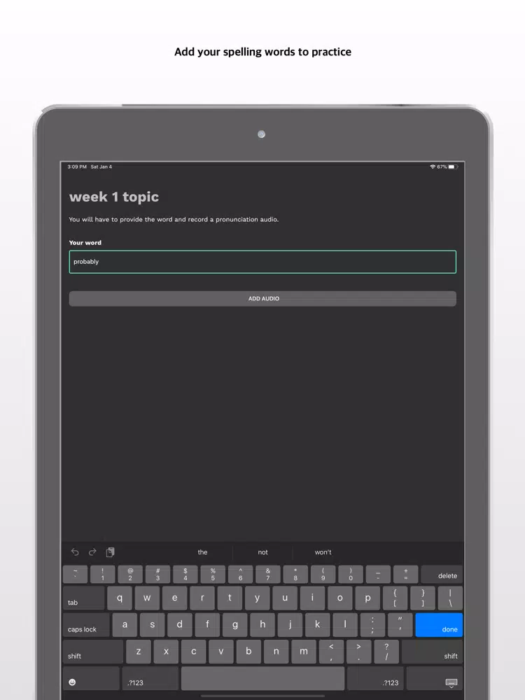 iSpell It iPad  স্ক্রিনশট