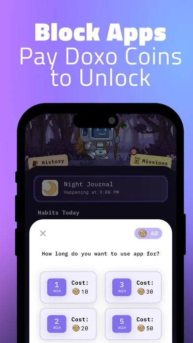 Doxo AI: Dopamine Detox Coach スクリーンショット