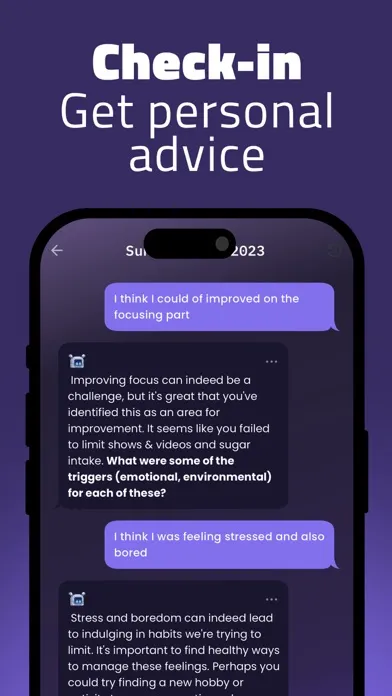 Doxo AI: Dopamine Detox Coach スクリーンショット