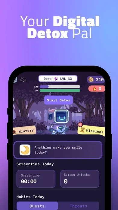 Doxo AI: Dopamine Detox Coach スクリーンショット