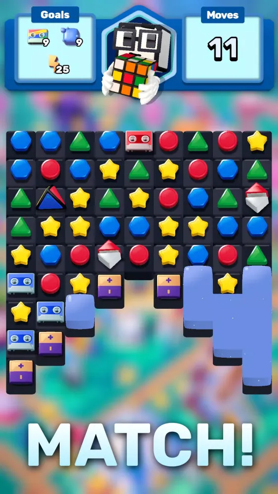 Rubik's Match 3 - Cube Puzzle应用截图