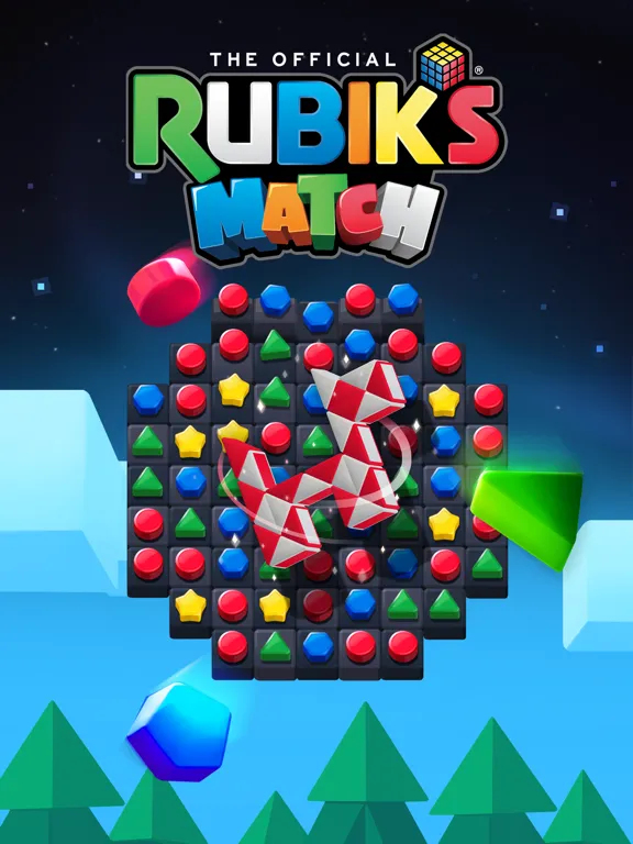 تصاویر Rubik's Match 3 - Cube Puzzle iPad 