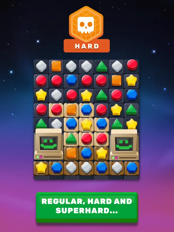 تصاویر Rubik's Match 3 - Cube Puzzle iPad 