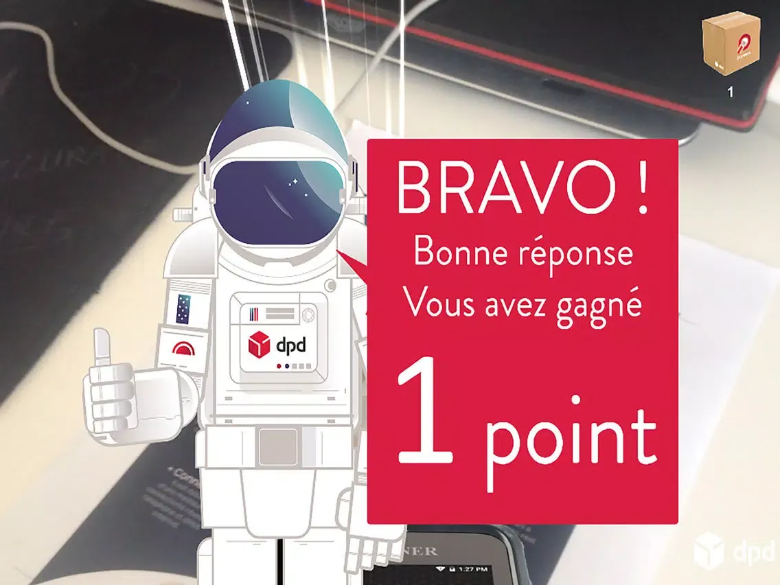 Odyssée DPD France iPad  Screenshots
