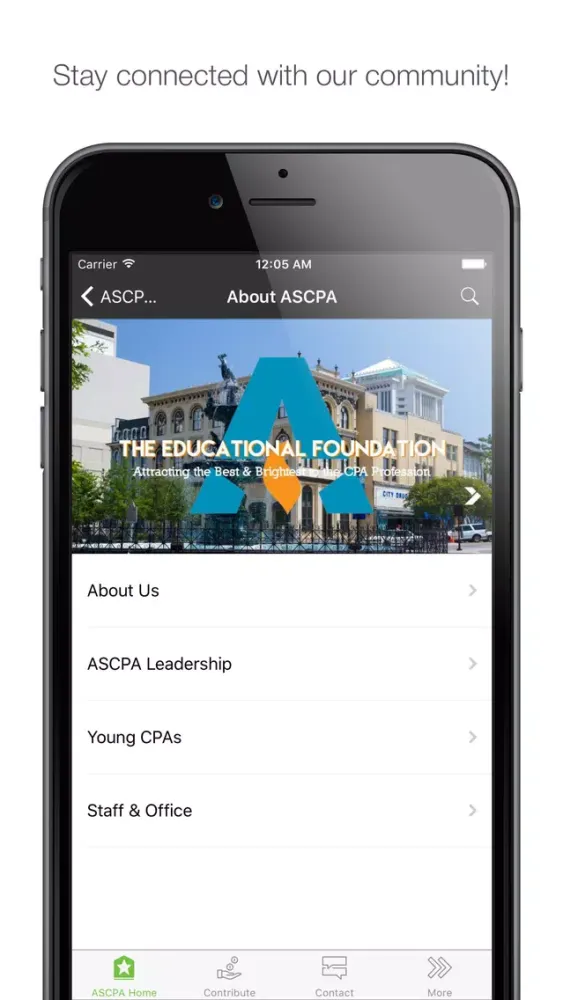 ASCPA Education Foundation Screenshots