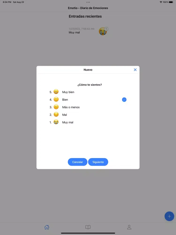 صور Emotio - Mood Tracker iPad 