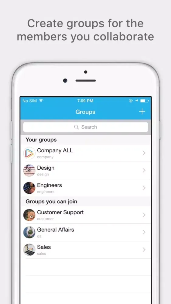 Capturas de pantalla de Oneteam - Team Collaboration