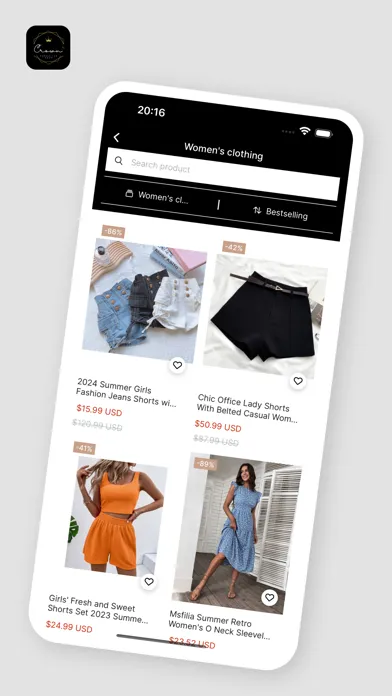 Ảnh chụp màn hình của Crown: Shop Online AE