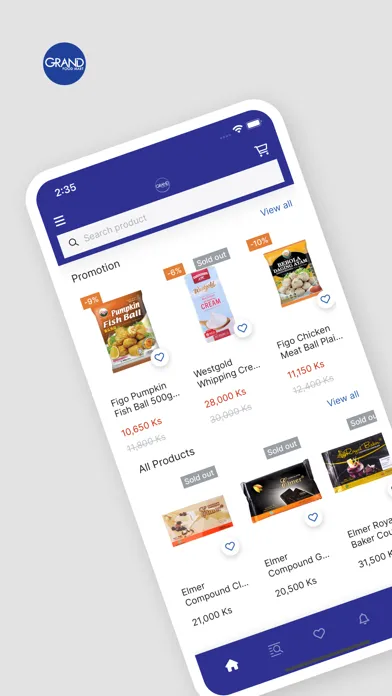 Screenshot di Grand Food Mart