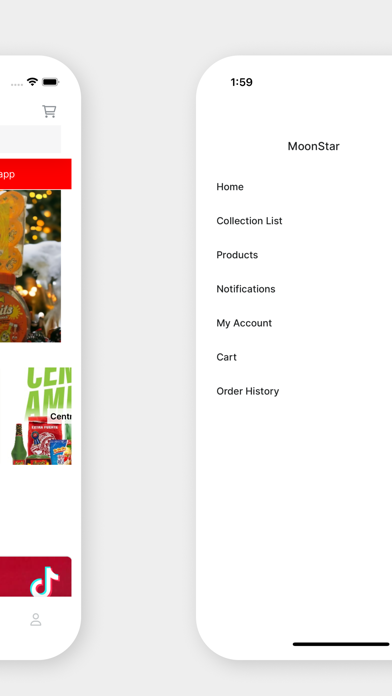 MoonStar Food Shop Screenshots