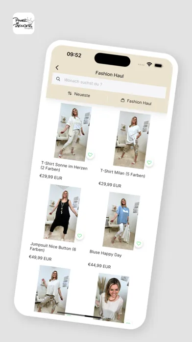 Capturas de pantalla de Power of Princess - Onlineshop