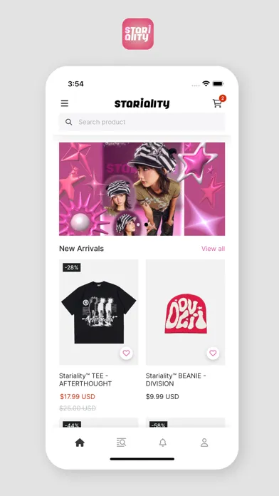 Stariality - Y2K, Streetwear سکرین شاٹس