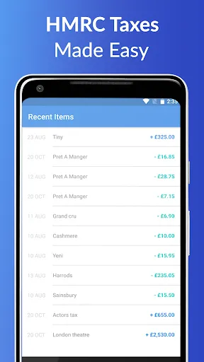 ภาพหน้าจอของ 1tap tax: Automatic Receipt & 