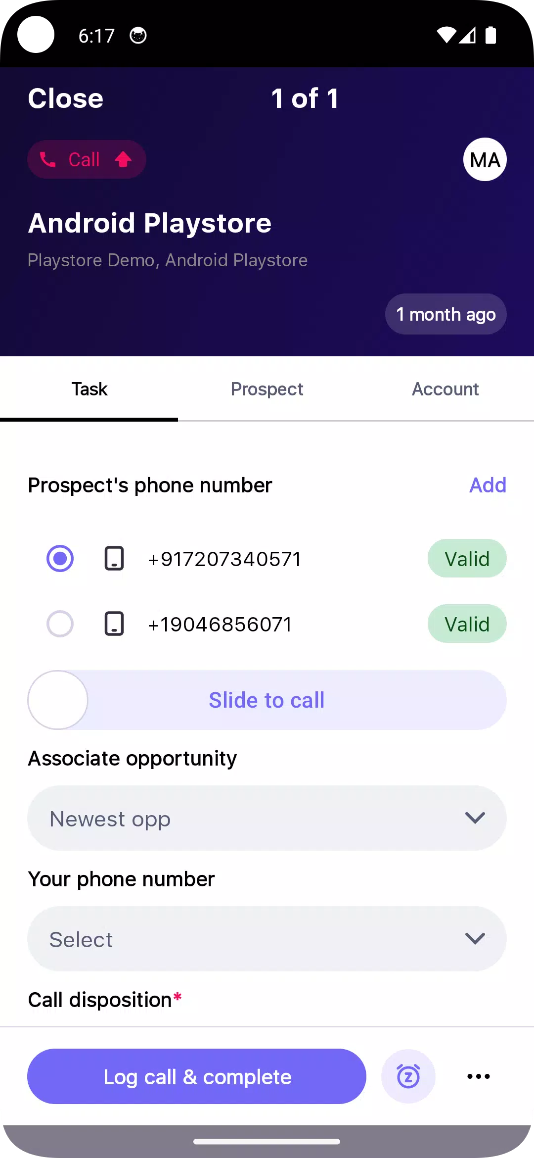 Outreach.iocapturas de pantalla de la aplicación4