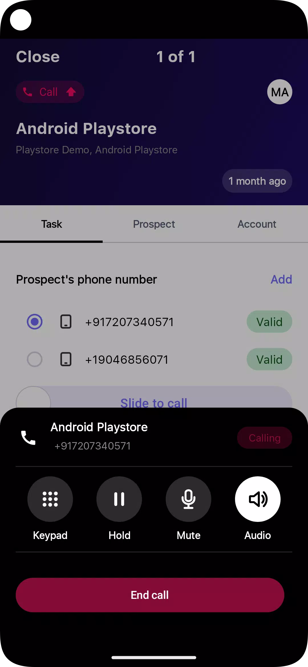 Outreach.iocapturas de pantalla de la aplicación5