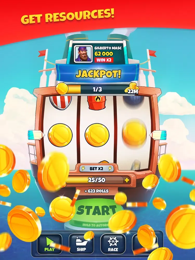 Regatta Rush - Coin Arcade! iPad 應用截圖