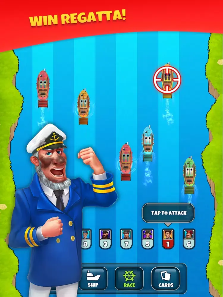 Regatta Rush - Coin Arcade! iPad 應用截圖