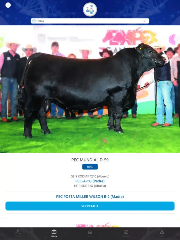 PEC Sires iPad  Screenshots