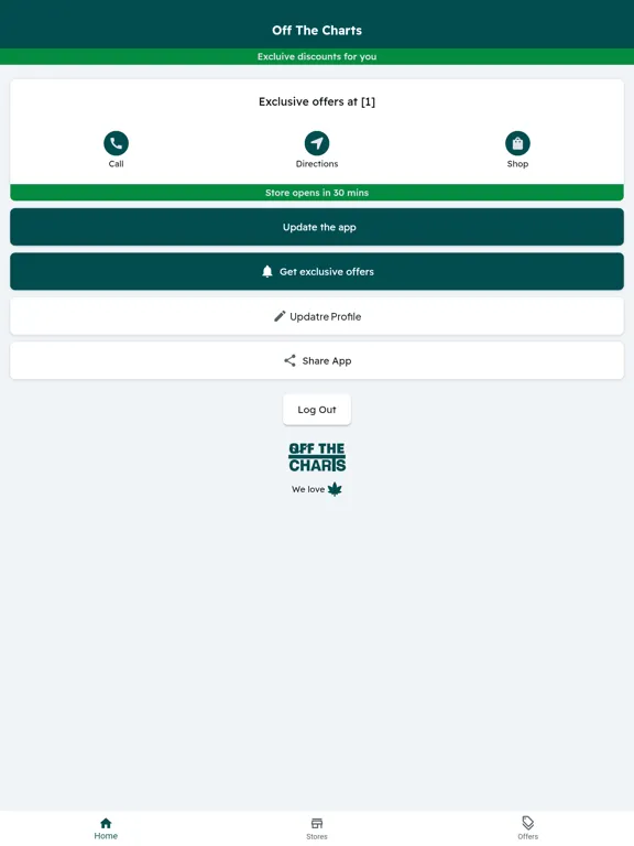 Off The Charts - OTC iPad  Screenshots