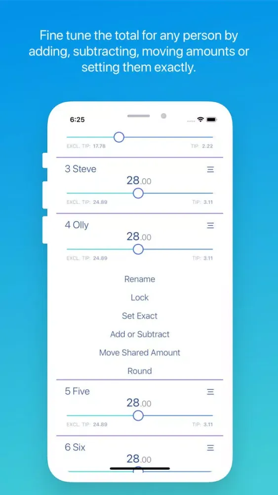 FairPay - Bill Splitter سکرین شاٹس