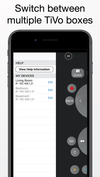 Easy Remote for TiVo Screenshots
