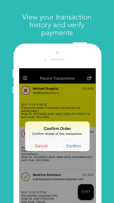 Tangkapan skrin PayByFace eShop Manager