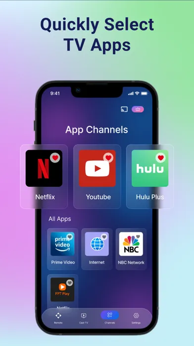 Capturas de tela do Smart TV Remote Control & Cast