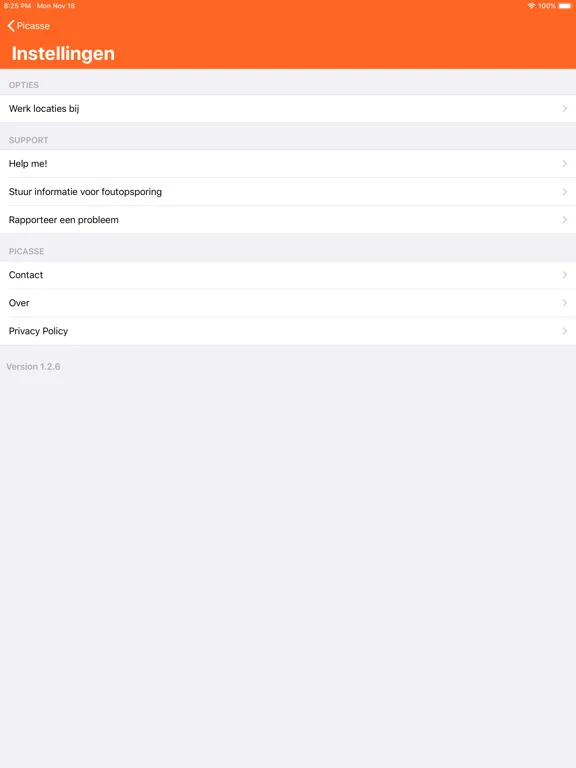 Picasse Receiver iPad  سکرین شاٹس