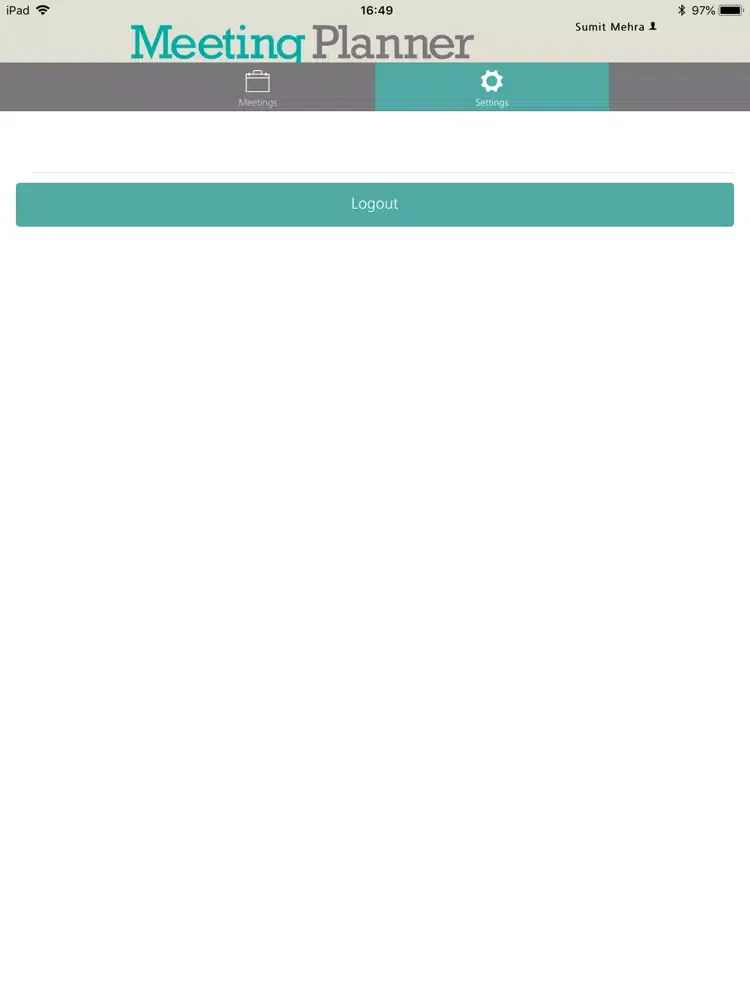 Screenshot di Meeting Plan iPad 
