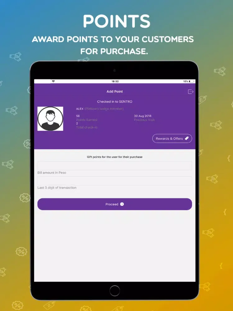 Tangkapan layar Pika Business iPad 
