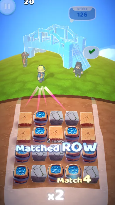 Ảnh chụp màn hình của Kingdom Cubes - match3