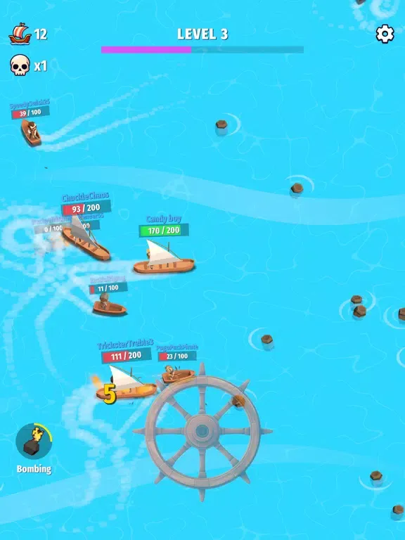 Zrzuty ekranu Pirates.io Battleroyale online iPad 