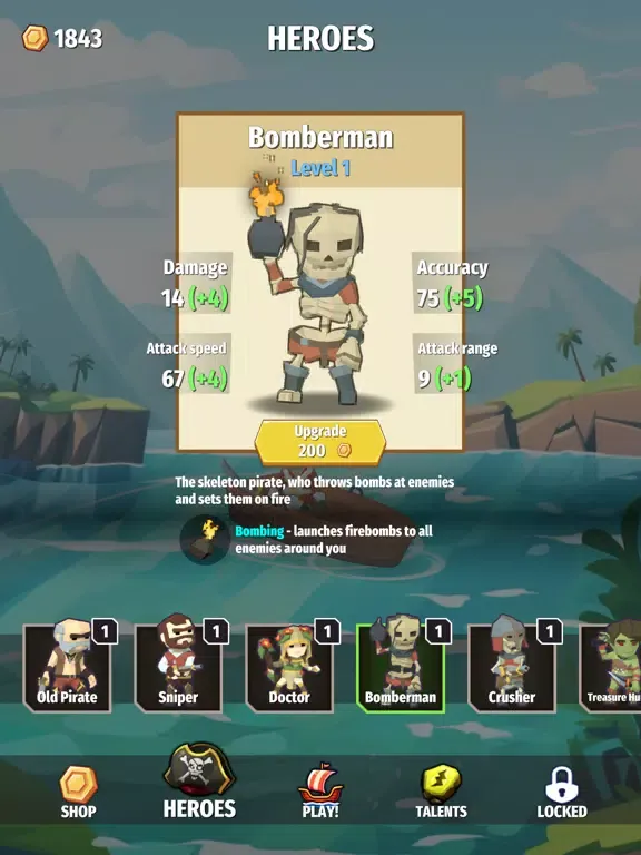 Zrzuty ekranu Pirates.io Battleroyale online iPad 