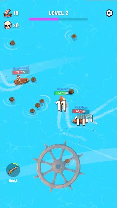 Zrzuty ekranu Pirates.io Battleroyale online