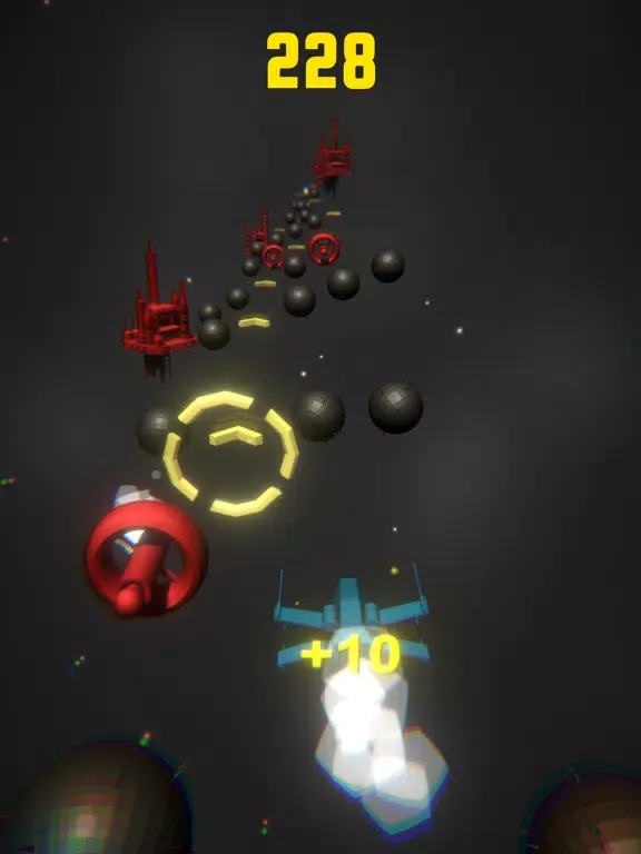 Tangkapan layar Star Squadron iPad 