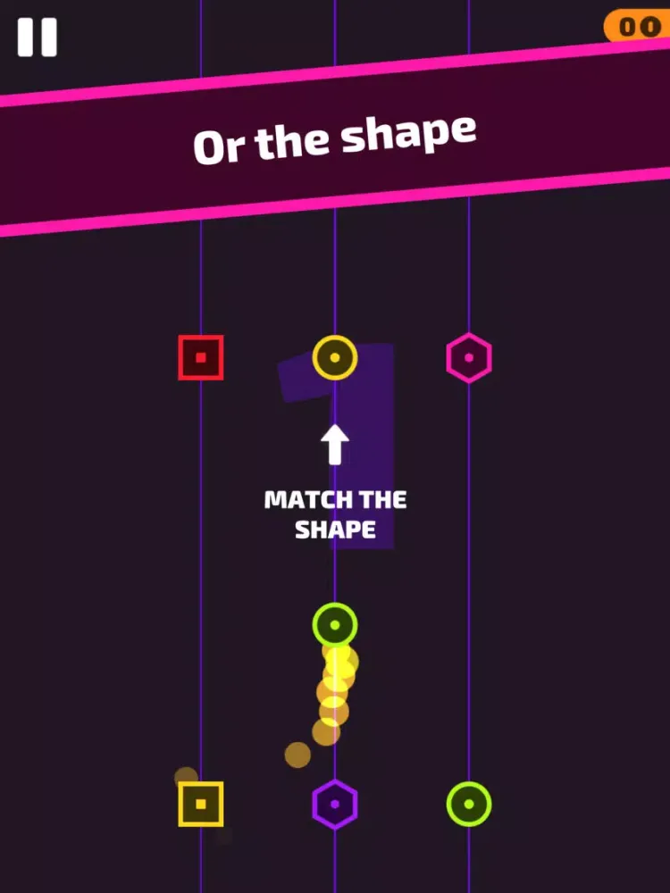 صور ColorShape - Endless reflex game iPad 