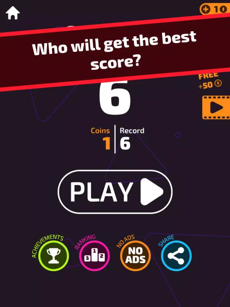 صور ColorShape - Endless reflex game iPad 