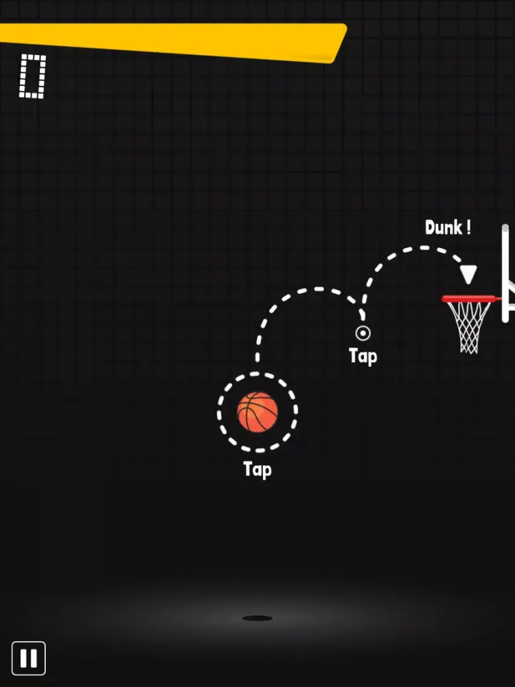 ภาพหน้าจอของ Dunkz - Basketball game iPad 