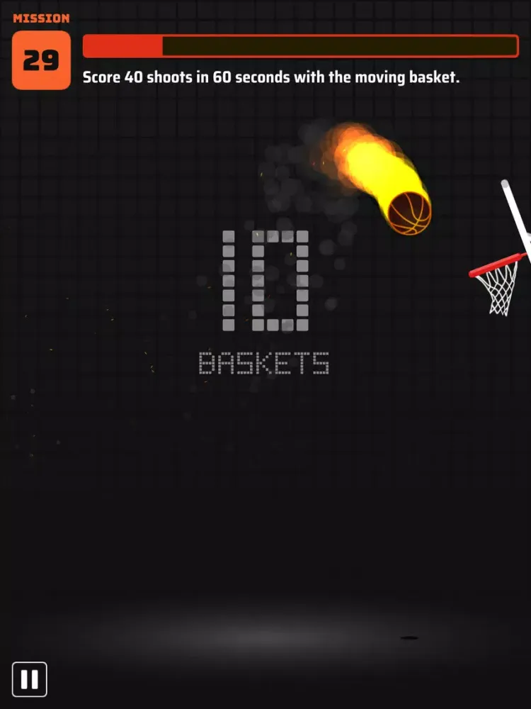 ภาพหน้าจอของ Dunkz - Basketball game iPad 