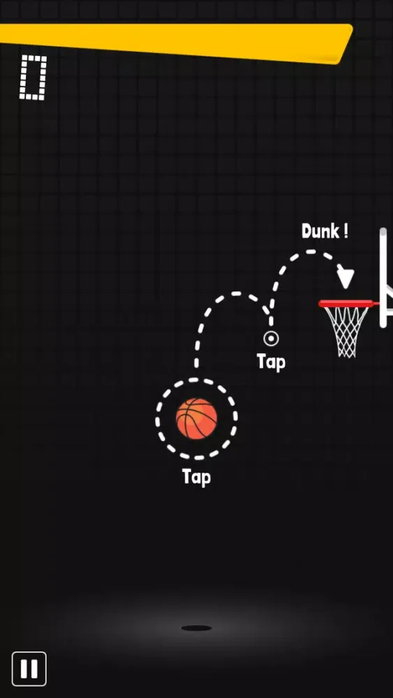 ภาพหน้าจอของ Dunkz - Basketball game