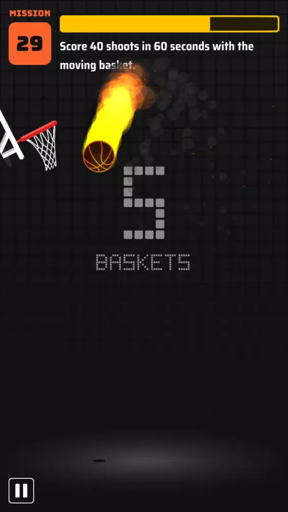 ภาพหน้าจอของ Dunkz - Basketball game