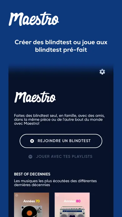 Maestro Blindtest स्क्रीनशॉट