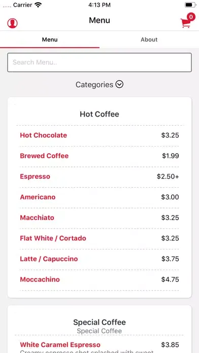 Molla Cafe应用截图