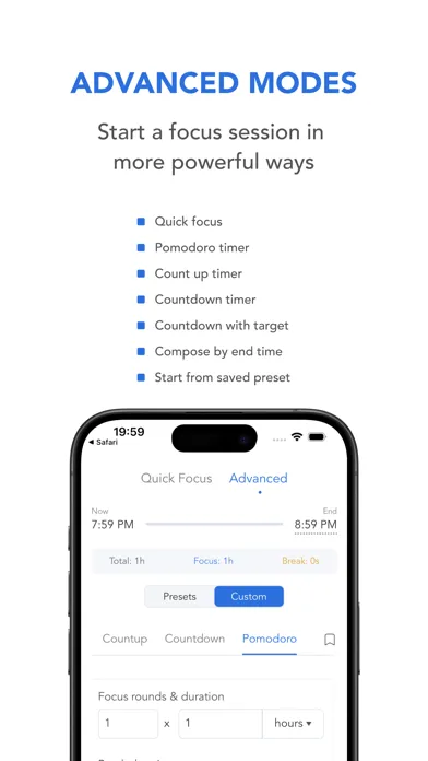 Скриншоты Pointron - Focus time tracker