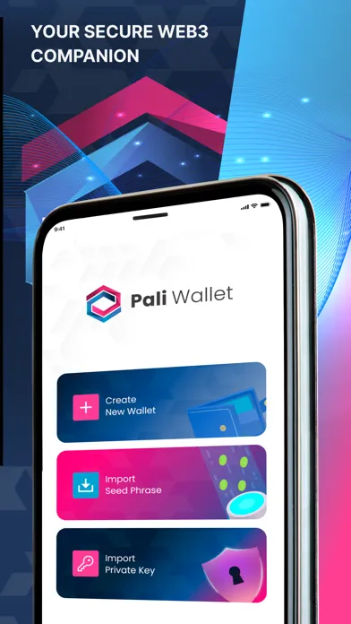Pali Wallet - DEX, NFT & DeFi應用截圖