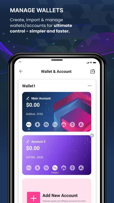 Pali Wallet - DEX, NFT & DeFi應用截圖